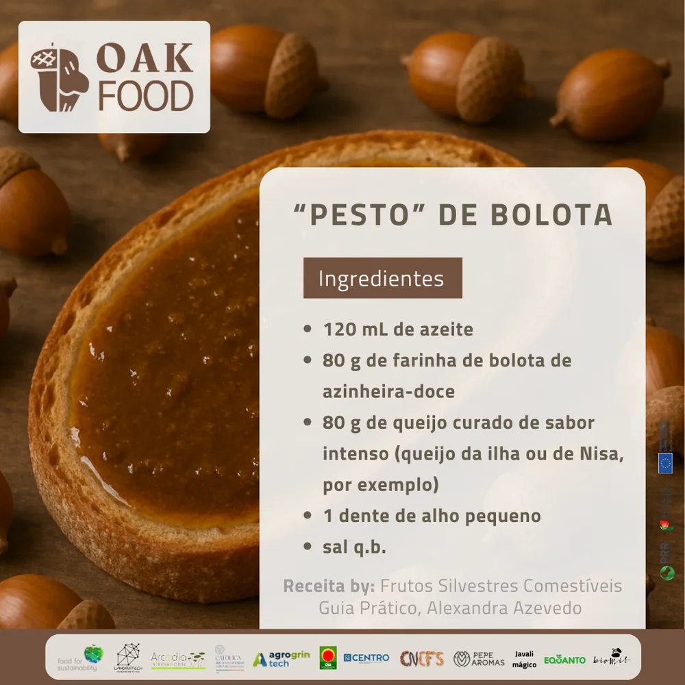 “Pesto” de bolota